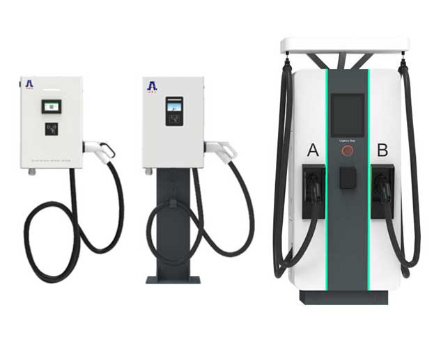 360kw智能分體樁一拖八快速充電解決方案(圖1)